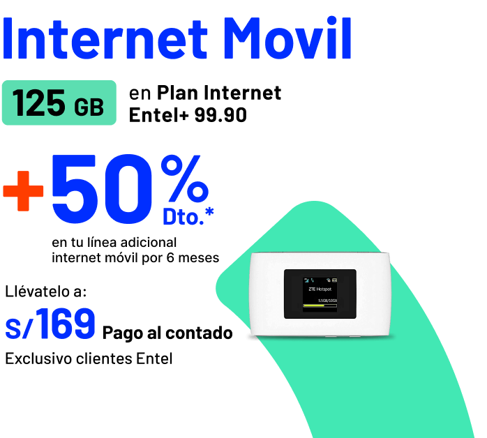 Móvil Plan Postpago Entel Perú
