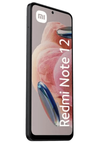 Smartphone Xiaomi Redmi Note 12: Procesador Octa Core (hasta 2.0 GHz),  Memoria RAM de 4GB, Almacenamiento de 128GB, Pantalla AMOLED de 6.67 HD+,  Bluetooth, Wi-Fi, 4G, Cámara principal de 50MP+8MP+2MP, Android 13.