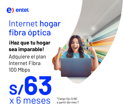 Internet hogar fibra óptica